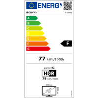 Sony 4K OLED TV | K55A65PB Bravia 6 | 55 | Smart TV | Google TV | UHD | Black 