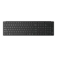 Lenovo Multi-Mode Pro Keyboard 6000 | Keyboard | Wireless | Nordic | Bluetooth | Wireless connection | Eclipse Black 
