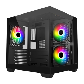 FSP Case | S140-BA | Mini-ITX, uATX(M-ATX) | Black FSP Case | S140-BA | Mini-ITX, uATX(M-ATX) | Black