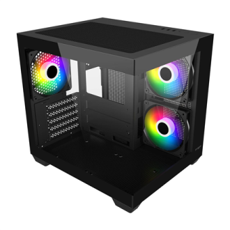 FSP Case | S140-BA | Mini-ITX, uATX(M-ATX) | Black FSP Case | S140-BA | Mini-ITX, uATX(M-ATX) | Black