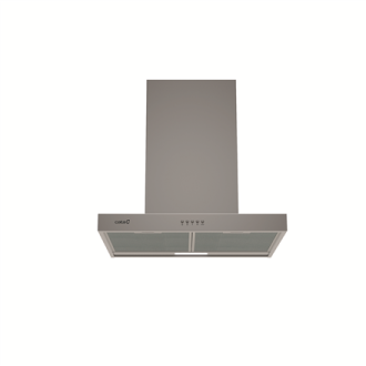 CATA Hood | S PLUS 6010 X | Wall mounted | Energy efficiency class C | Width 60 cm | 637 m /h | Mechanical | LED | Inox CATA Hood | S PLUS 6010 X | Wall mounted | Energy efficiency class C | Width 60 cm | 637 m /h | Mechanical | LED | Inox