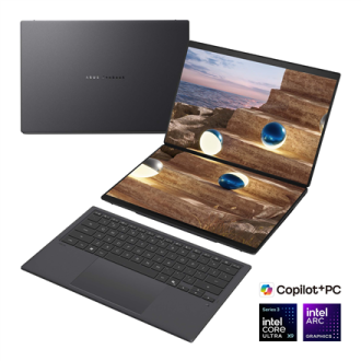 Asus Zenbook Duo UX8407AA-SN094X | Moher Gray | 14 Asus Zenbook Duo UX8407AA-SN094X | Moher Gray | 14