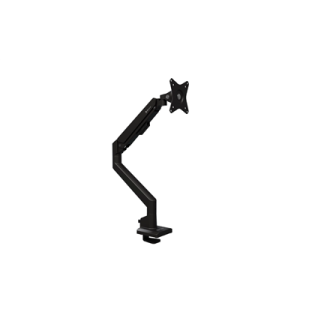 Arozzi Desk Mount | Neo Single - Gas Spring Monitor Arm AZ-ALZARE-NEO-BK | Tilt, Swivel, Rotation | Maximum weight (capacity) 9 Arozzi Desk Mount | Neo Single - Gas Spring Monitor Arm AZ-ALZARE-NEO-BK | Tilt, Swivel, Rotation | Maximum weight (capacity) 9