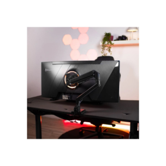 Arozzi Desk Mount | Neo Single - Gas Spring Monitor Arm AZ-ALZARE-NEO-BK | Tilt, Swivel, Rotation | Maximum weight (capacity) 9 Arozzi Desk Mount | Neo Single - Gas Spring Monitor Arm AZ-ALZARE-NEO-BK | Tilt, Swivel, Rotation | Maximum weight (capacity) 9