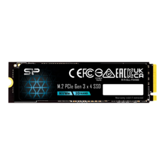 Silicon Power SP P34A60 | 128 GB | Solid-state drive interface M.2 PCIe Gen 3x4 | Read speed 1800 MB/s | Write speed 600 MB/s Silicon Power SP P34A60 | 128 GB | Solid-state drive interface M.2 PCIe Gen 3x4 | Read speed 1800 MB/s | Write speed 600 MB/s