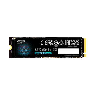 Silicon Power SP P34A60 | 128 GB | Solid-state drive interface M.2 PCIe Gen 3x4 | Read speed 1800 MB/s | Write speed 600 MB/s Silicon Power SP P34A60 | 128 GB | Solid-state drive interface M.2 PCIe Gen 3x4 | Read speed 1800 MB/s | Write speed 600 MB/s