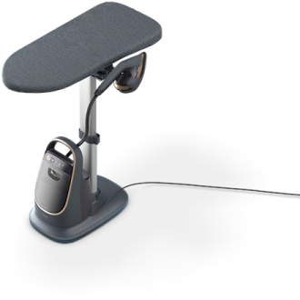 Philips 8500 Series All-in-One Ironing Solution | AIS8540/80 | Stand Steamer | 2200 W | 1.2 L | 90 g/min | Dark slate/Gold Philips 8500 Series All-in-One Ironing Solution | AIS8540/80 | Stand Steamer | 2200 W | 1.2 L | 90 g/min | Dark slate/Gold