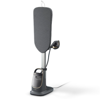 Philips 8500 Series All-in-One Ironing Solution | AIS8540/80 | Stand Steamer | 2200 W | 1.2 L | 90 g/min | Dark slate/Gold Philips 8500 Series All-in-One Ironing Solution | AIS8540/80 | Stand Steamer | 2200 W | 1.2 L | 90 g/min | Dark slate/Gold