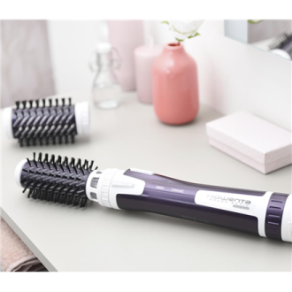 Rowenta | Hair Brush | CF9530 Brush Active Volume&Shine | Ion conditioning | Number of heating levels 2 | 1000 W | Violet