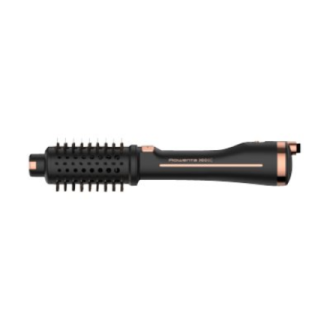 Rowenta | Styling Hair Brush | CF9620 | Temperature (max) 80 C | Number of heating levels 3 | Black/Gold Rose Rowenta | Styling Hair Brush | CF9620 | Temperature (max) 80 C | Number of heating levels 3 | Black/Gold Rose