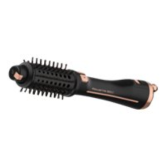 Rowenta | Styling Hair Brush | CF9620 | Temperature (max) 80 C | Number of heating levels 3 | Black/Gold Rose Rowenta | Styling Hair Brush | CF9620 | Temperature (max) 80 C | Number of heating levels 3 | Black/Gold Rose