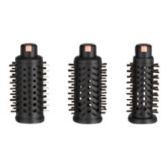 Rowenta | Styling Hair Brush | CF9620 | Temperature (max) 80 C | Number of heating levels 3 | Black/Gold Rose Rowenta | Styling Hair Brush | CF9620 | Temperature (max) 80 C | Number of heating levels 3 | Black/Gold Rose