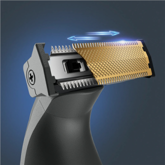 Rowenta Beard Trimmer | TN6044E0 | Cordless | Number of length steps 6 | Wet & Dry | Black/Green Rowenta Beard Trimmer | TN6044E0 | Cordless | Number of length steps 6 | Wet & Dry | Black/Green