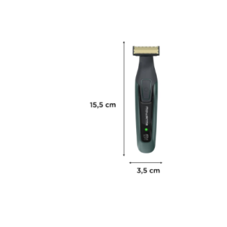 Rowenta Beard Trimmer | TN6044E0 | Cordless | Number of length steps 6 | Wet & Dry | Black/Green Rowenta Beard Trimmer | TN6044E0 | Cordless | Number of length steps 6 | Wet & Dry | Black/Green