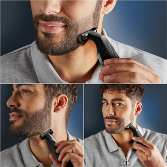 Rowenta Beard Trimmer | TN6044E0 | Cordless | Number of length steps 6 | Wet & Dry | Black/Green Rowenta Beard Trimmer | TN6044E0 | Cordless | Number of length steps 6 | Wet & Dry | Black/Green