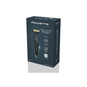 Rowenta Beard Trimmer | TN6044E0 | Cordless | Number of length steps 6 | Wet & Dry | Black/Green Rowenta Beard Trimmer | TN6044E0 | Cordless | Number of length steps 6 | Wet & Dry | Black/Green