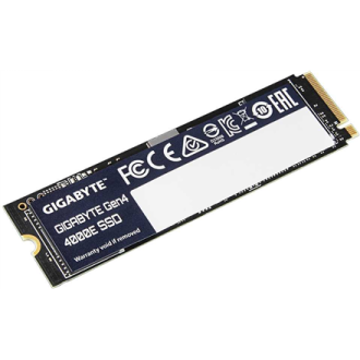 Gigabyte G440E1TB | 1000 GB | Solid-state drive interface PCI-Express 4.0 x4, NVMe 1.4 | Read speed 4000 MB/s | Write speed 3900 Gigabyte G440E1TB | 1000 GB | Solid-state drive interface PCI-Express 4.0 x4, NVMe 1.4 | Read speed 4000 MB/s | Write speed 3900