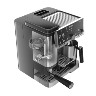 NINJA | Coffee Maker | ES701EU Luxe Caf Pro | Pump pressure 9 bar | Built-in milk frother | Ground | 1650 W | Black/Stainless St NINJA | Coffee Maker | ES701EU Luxe Caf Pro | Pump pressure 9 bar | Built-in milk frother | Ground | 1650 W | Black/Stainless St