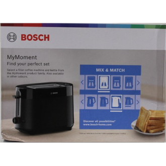 SALE OUT. Bosch Compact Toaster | TAT2M123 MyMoment | Power 950 W | Number of slots 2 | Housing material Plastic | Black | DAMAG SALE OUT. Bosch Compact Toaster | TAT2M123 MyMoment | Power 950 W | Number of slots 2 | Housing material Plastic | Black | DAMAG