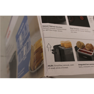 SALE OUT. Bosch Compact Toaster | TAT2M123 MyMoment | Power 950 W | Number of slots 2 | Housing material Plastic | Black | DAMAG SALE OUT. Bosch Compact Toaster | TAT2M123 MyMoment | Power 950 W | Number of slots 2 | Housing material Plastic | Black | DAMAG