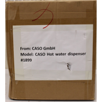 SALE OUT. Caso 01899 Hot Water Dispenser NOT ORIGINAL PACKAGING, SCRATCHED, DEMO | SALE OUT. | Caso NOT ORIGINAL PACKAGING, SCRA SALE OUT. Caso 01899 Hot Water Dispenser NOT ORIGINAL PACKAGING, SCRATCHED, DEMO | SALE OUT. | Caso NOT ORIGINAL PACKAGING, SCRA