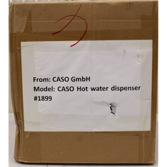 SALE OUT. Caso 01899 Hot Water Dispenser NOT ORIGINAL PACKAGING, SCRATCHED, DEMO | SALE OUT. | Caso NOT ORIGINAL PACKAGING, SCRA
