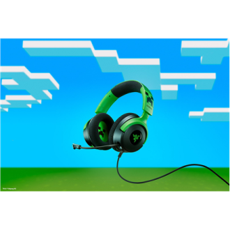 Razer Gaming Headset | Kraken V4 X | Wired | Over-Ear | Microphone | Minecraft Edition Razer Gaming Headset | Kraken V4 X | Wired | Over-Ear | Microphone | Minecraft Edition