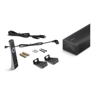Sharp 2.0 Dolby Atmos/DTS Virtual:X Soundbar | HT-SB304 | 180 W | Bluetooth | Wireless connection | Black Sharp 2.0 Dolby Atmos/DTS Virtual:X Soundbar | HT-SB304 | 180 W | Bluetooth | Wireless connection | Black