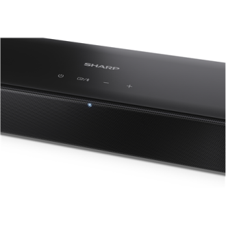 Sharp 2.0 Dolby Atmos/DTS Virtual:X Soundbar | HT-SB304 | 180 W | Bluetooth | Wireless connection | Black Sharp 2.0 Dolby Atmos/DTS Virtual:X Soundbar | HT-SB304 | 180 W | Bluetooth | Wireless connection | Black