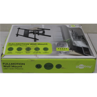 SALE OUT. Goobay TV wall mount Pro FULLMOTION (XL), Black | Goobay Wall mount | TV wall mount Pro FULLMOTION, XL | 43-100 SALE OUT. Goobay TV wall mount Pro FULLMOTION (XL), Black | Goobay Wall mount | TV wall mount Pro FULLMOTION, XL | 43-100
