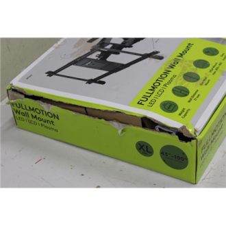 SALE OUT. Goobay TV wall mount Pro FULLMOTION (XL), Black | Goobay Wall mount | TV wall mount Pro FULLMOTION, XL | 43-100 SALE OUT. Goobay TV wall mount Pro FULLMOTION (XL), Black | Goobay Wall mount | TV wall mount Pro FULLMOTION, XL | 43-100