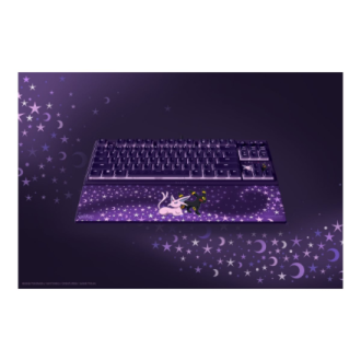 Razer Ornata V3 Tenkeyless | Gaming keyboard | Wired | US | Razer Mecha-Membrane Switches | Wrist Rest | Pok mon Espeon/Umbreon 