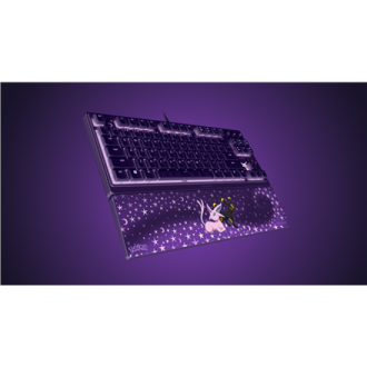 Razer Ornata V3 Tenkeyless | Gaming keyboard | Wired | US | Razer Mecha-Membrane Switches | Wrist Rest | Pok mon Espeon/Umbreon 