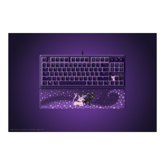 Razer Ornata V3 Tenkeyless | Gaming keyboard | Wired | US | Razer Mecha-Membrane Switches | Wrist Rest | Pok mon Espeon/Umbreon 