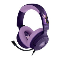 Razer Gaming Headset | Kraken V4 X | Wired | Microphone | Espeon & Umbreon Edition | Noise reduction 
