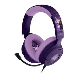 Razer Gaming Headset | Kraken V4 X | Wired | Microphone | Espeon & Umbreon Edition | Noise reduction