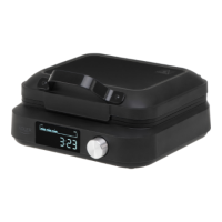 Adler Waffle Maker with LED Display | AD 3087 | 2200 W | Number of pastry 2 | Belgium | Black Adler Waffle Maker with LED Display | AD 3087 | 2200 W | Number of pastry 2 | Belgium | Black