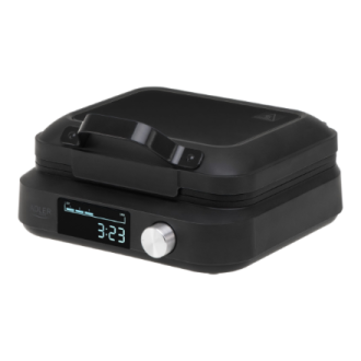 Adler Waffle Maker with LED Display | AD 3087 | 2200 W | Number of pastry 2 | Belgium | Black Adler Waffle Maker with LED Display | AD 3087 | 2200 W | Number of pastry 2 | Belgium | Black