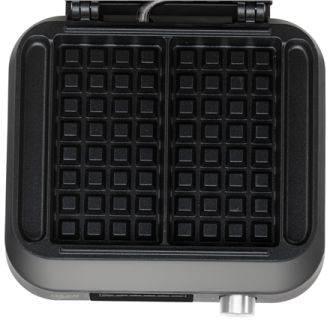 Adler Waffle Maker with LED Display | AD 3087 | 2200 W | Number of pastry 2 | Belgium | Black Adler Waffle Maker with LED Display | AD 3087 | 2200 W | Number of pastry 2 | Belgium | Black