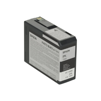 Epson T580100 | Ink cartridge | Photo black Epson T580100 | Ink cartridge | Photo black