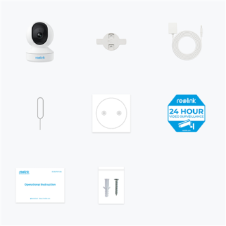 Reolink | Super HD Camera | E Series E320 | PTZ | 3 MP | 4mm/F2.0 | H.264 | Micro SD, Max. 512 GB Reolink | Super HD Camera | E Series E320 | PTZ | 3 MP | 4mm/F2.0 | H.264 | Micro SD, Max. 512 GB