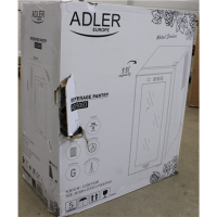 SALE OUT. Adler | Beverage Pantry | AD 8083 | Energy efficiency class G | Free standing | Bottles capacity 12 | Black | DAMAGED SALE OUT. Adler | Beverage Pantry | AD 8083 | Energy efficiency class G | Free standing | Bottles capacity 12 | Black | DAMAGED