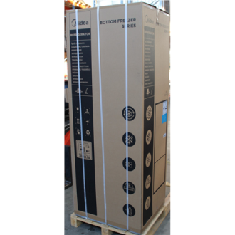 SALE OUT. Midea MDRB548MME46 Refrigerator, E, Freestanding, Combi, Height 186 cm, Fridge net 271L, Freezer net 130L, Grey | Mide SALE OUT. Midea MDRB548MME46 Refrigerator, E, Freestanding, Combi, Height 186 cm, Fridge net 271L, Freezer net 130L, Grey | Mide