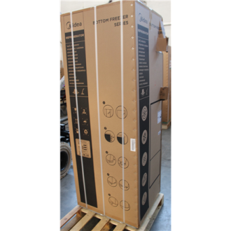 SALE OUT. Midea MDRB548MME46 Refrigerator, E, Freestanding, Combi, Height 186 cm, Fridge net 271L, Freezer net 130L, Grey | Mide SALE OUT. Midea MDRB548MME46 Refrigerator, E, Freestanding, Combi, Height 186 cm, Fridge net 271L, Freezer net 130L, Grey | Mide