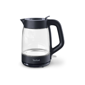 TEFAL Kettle | KO2G08E0 | 2000 W | Electric | 1.7 L | Heat-resistant glass | 360 rotational base | Black/Transparent TEFAL Kettle | KO2G08E0 | 2000 W | Electric | 1.7 L | Heat-resistant glass | 360 rotational base | Black/Transparent