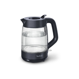 TEFAL Kettle | KO2G08E0 | 2000 W | Electric | 1.7 L | Heat-resistant glass | 360 rotational base | Black/Transparent TEFAL Kettle | KO2G08E0 | 2000 W | Electric | 1.7 L | Heat-resistant glass | 360 rotational base | Black/Transparent