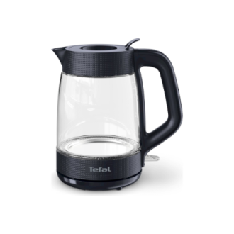 TEFAL Kettle | KO2G08E0 | 2000 W | Electric | 1.7 L | Heat-resistant glass | 360 rotational base | Black/Transparent TEFAL Kettle | KO2G08E0 | 2000 W | Electric | 1.7 L | Heat-resistant glass | 360 rotational base | Black/Transparent