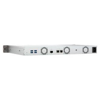 QNAP 4-bay ARM quad-core NAS 10GbE SFP+ and 2.5GbE connectivity | TS-432XEU-4G | Cortex-A57 | 16 GB | Black QNAP 4-bay ARM quad-core NAS 10GbE SFP+ and 2.5GbE connectivity | TS-432XEU-4G | Cortex-A57 | 16 GB | Black