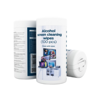 Gembird | Alcohol Screen Cleaning Wipes (100 pcs) | CK-AWW100-01 | Screen cleaning wipes Gembird | Alcohol Screen Cleaning Wipes (100 pcs) | CK-AWW100-01 | Screen cleaning wipes