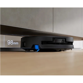 Ecovacs Robotic Vacuum Cleaner | DEEBOT T80S OMNI BLACK | Wet&Dry | 6400 mAh | 24800 Pa | Black